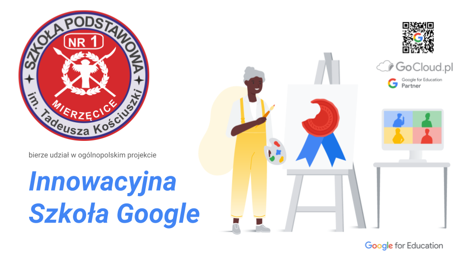 Google GoCloud.pl Odznaka   Innowacyjna Szkoła Google