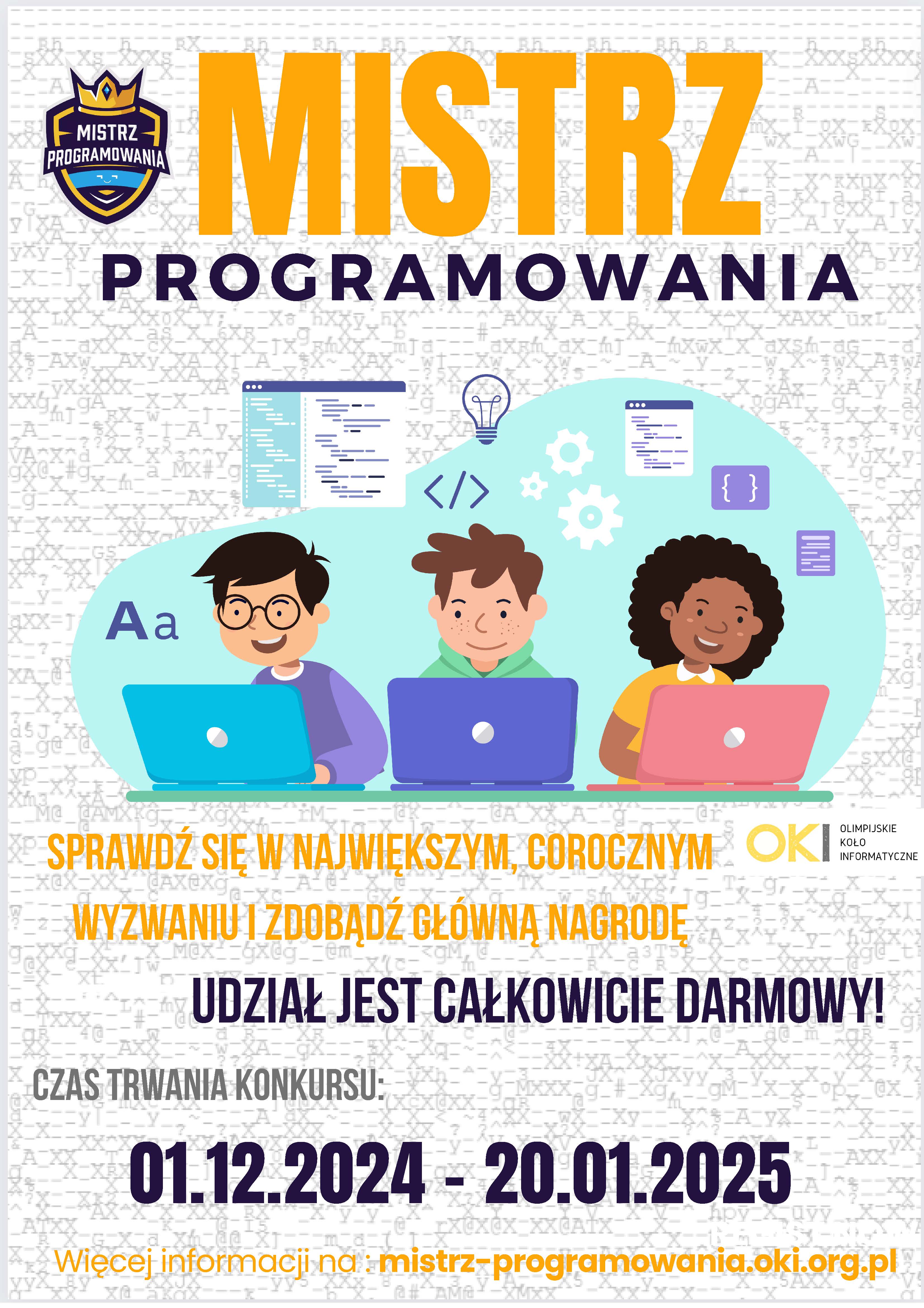 Plakat Mistrz Programowania 2025 Strona 5